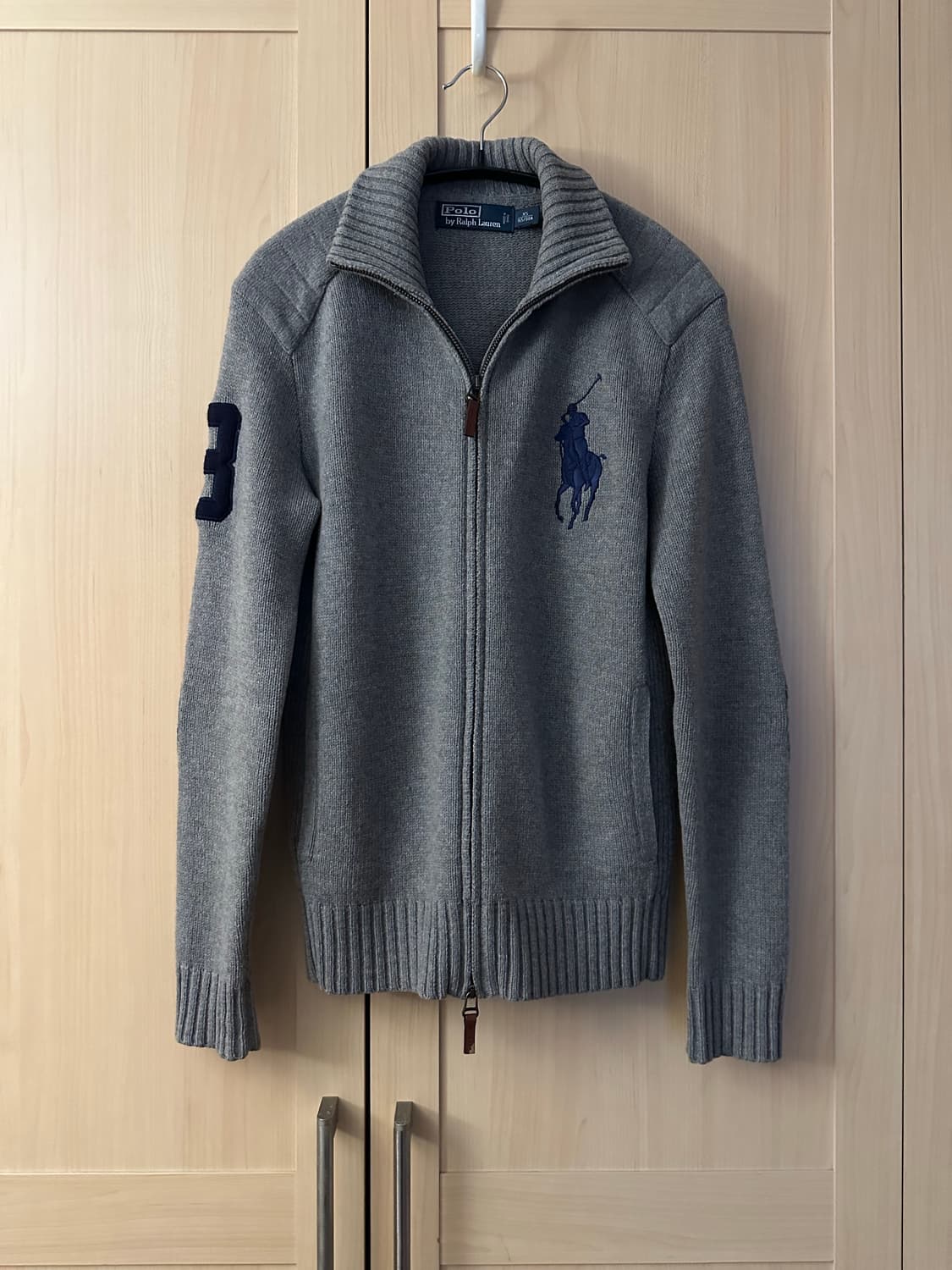 [Xs] 폴로 니트 집업 상품이미지1