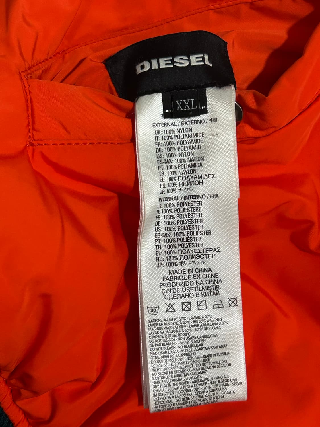 디젤 리버시블 봄버자켓 상품이미지6