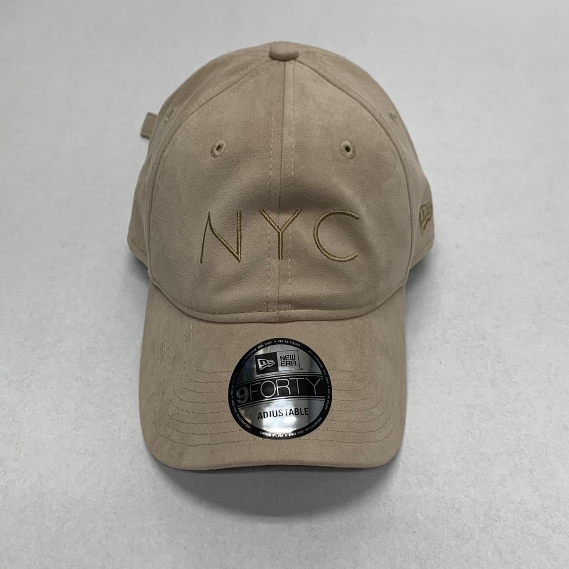 뉴에라 9FORTY NYC 스웨이드 볼캡 모자 상품이미지1