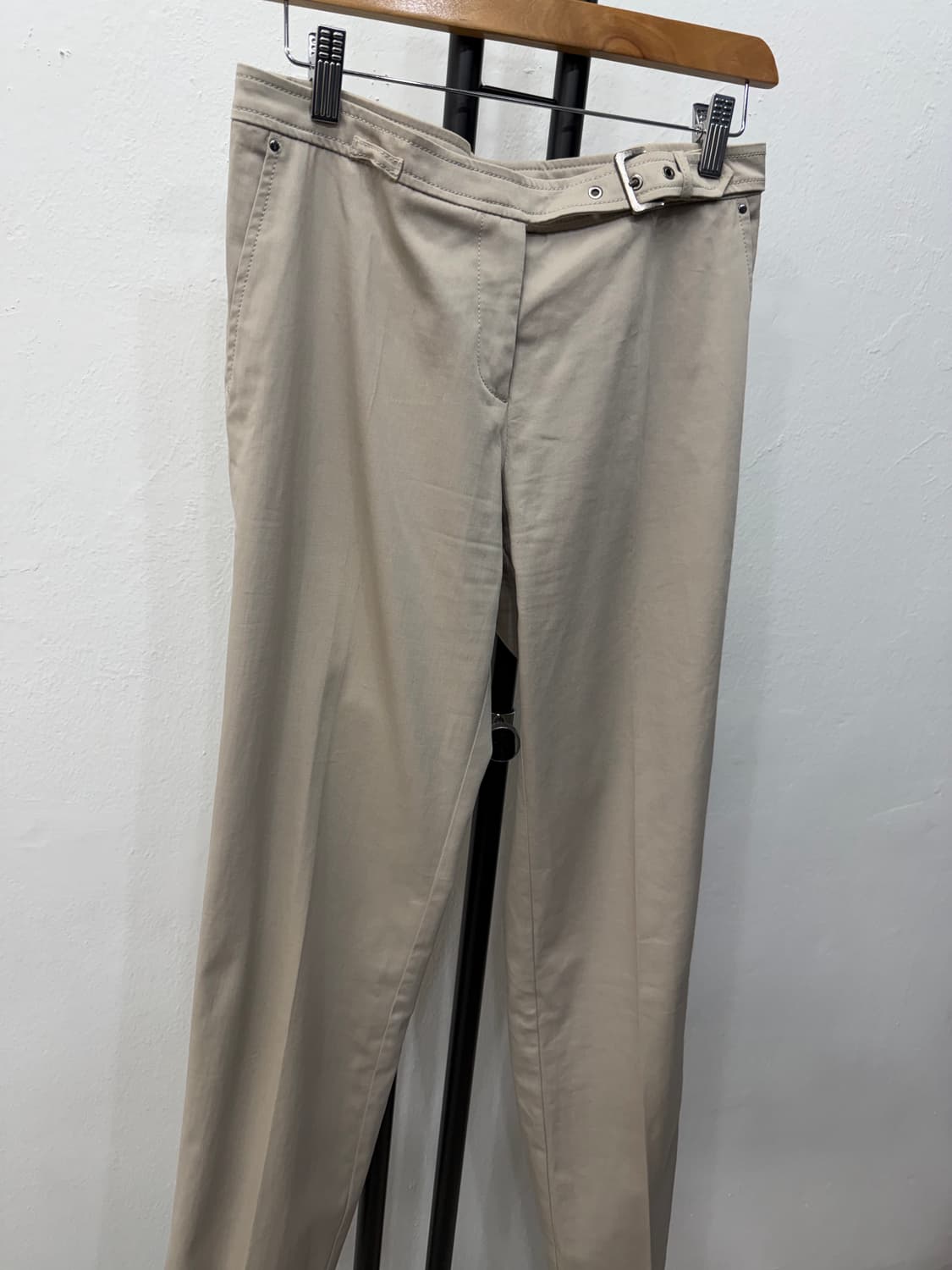 매장판정품) 막스마라 여성 벨트팬츠 28 상품이미지2