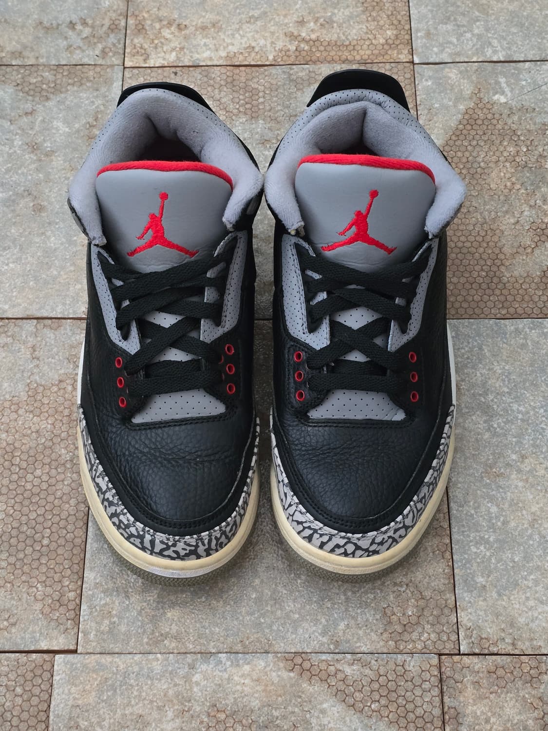 (250)나이키 에어 조던 3 블랙 시멘트  상품이미지2