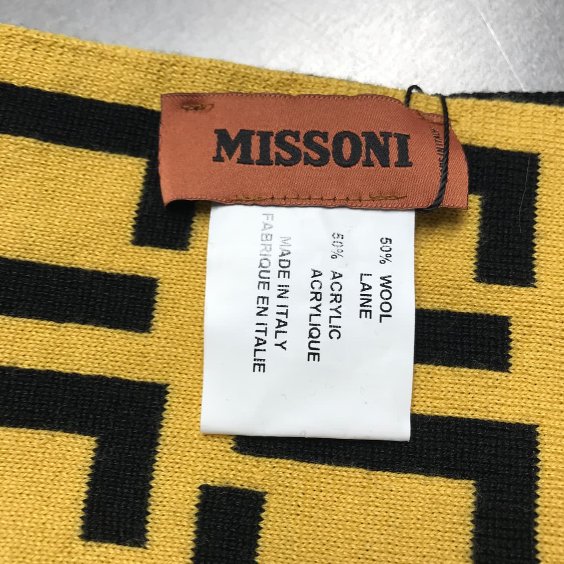 미쏘니 로고 머플러 상품이미지5