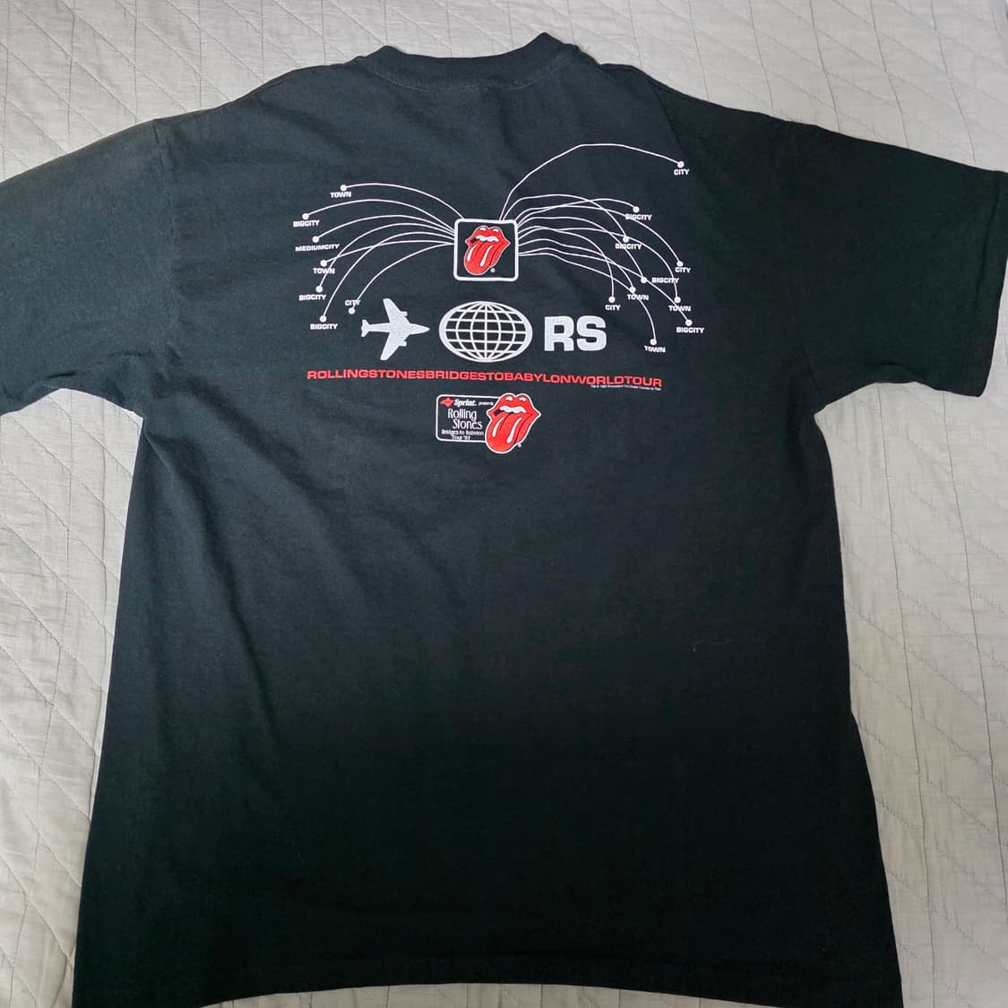 [XL] 90s 롤링스톤즈 1997 빈티지 밴드티 상품이미지5