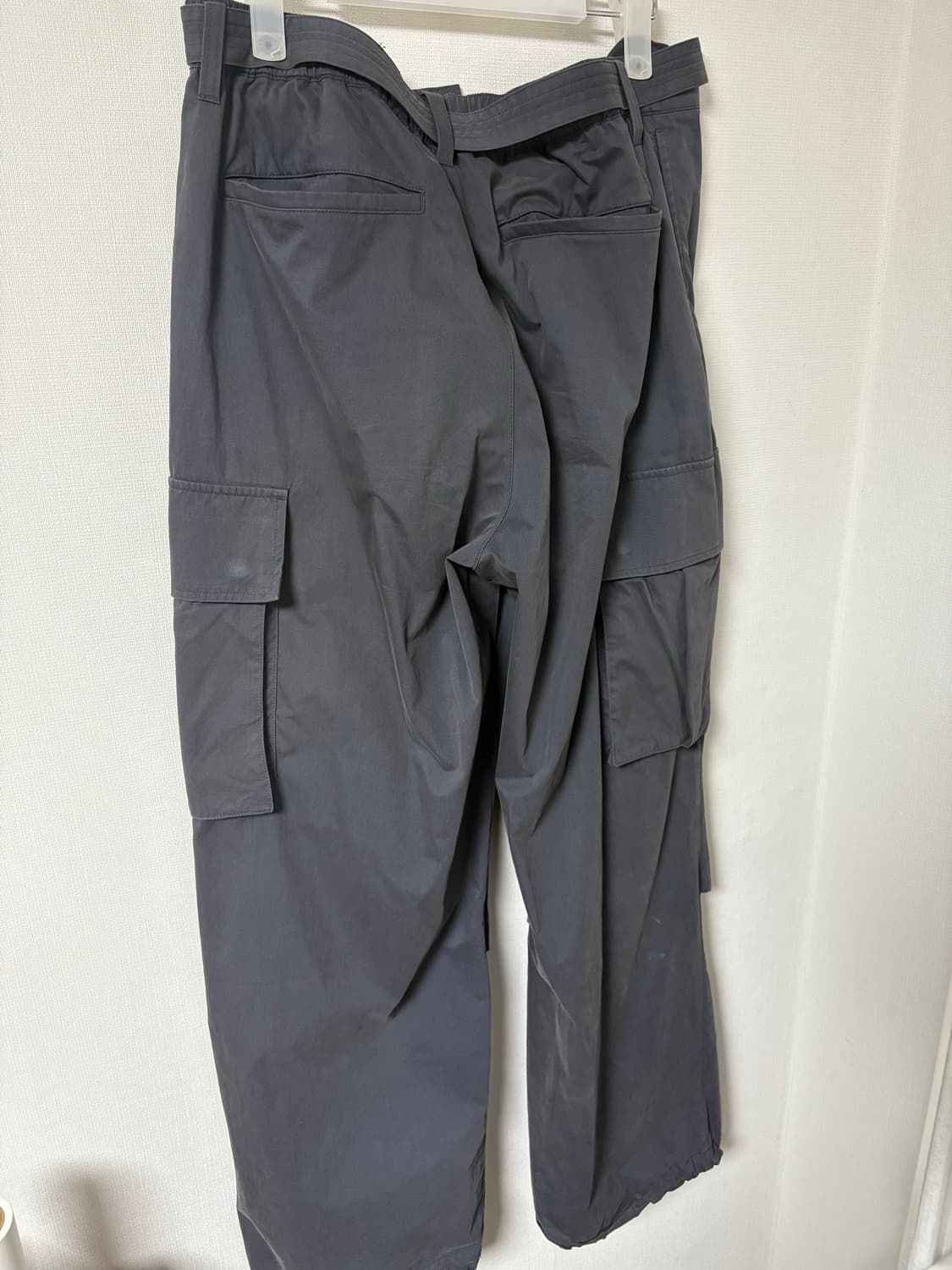 어나더오피스 23ss 파라슈트 팬츠 차콜그레이 3 상품이미지5