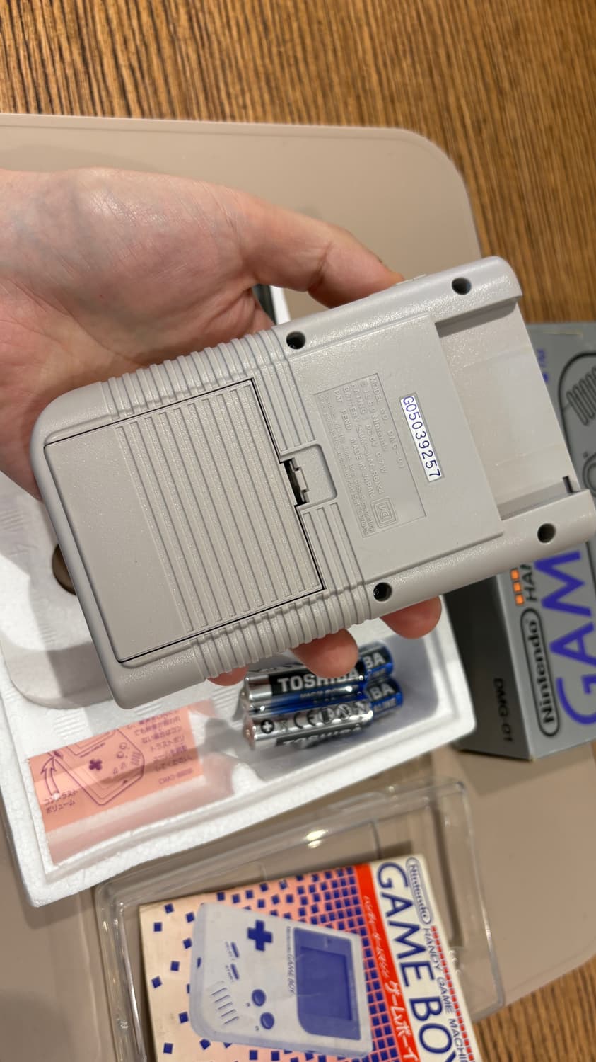 새제품 닌텐도 게임보이 DMG-01 풀박스 상품이미지4
