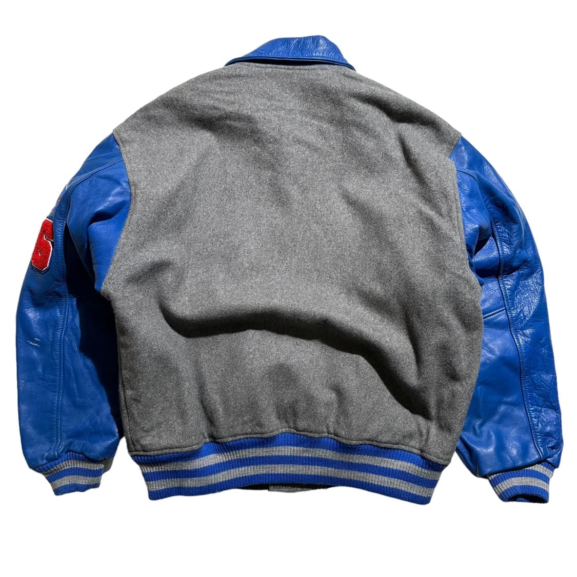 Kansai University  울레더 바시티 자켓 상품이미지2