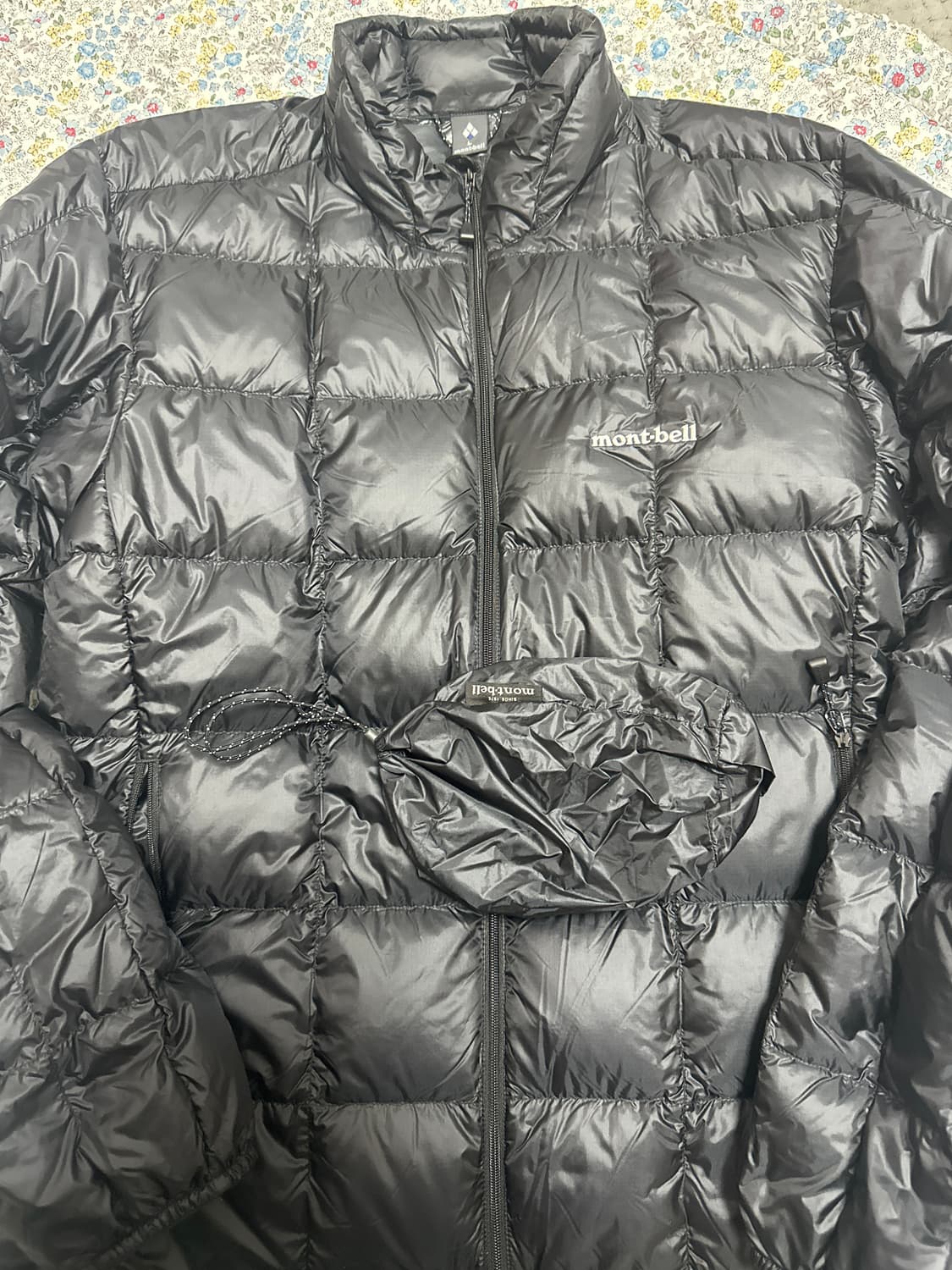 몽벨 슈페리어 다운자켓 블랙 L사이즈 상품이미지1
