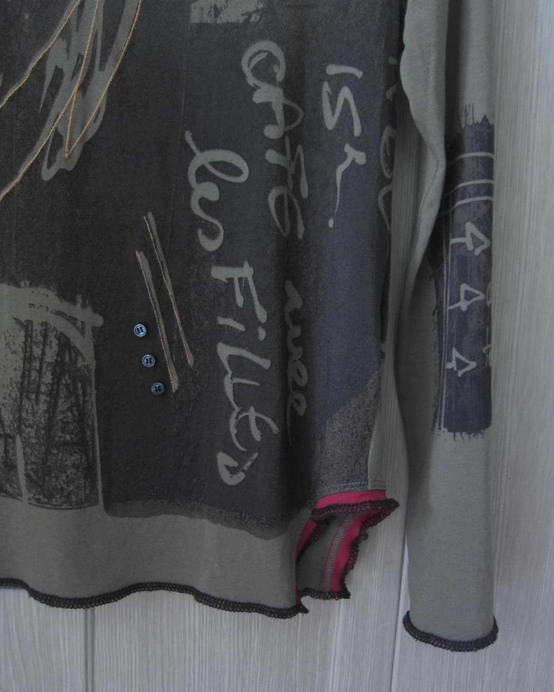 vintage Cop copine graphic top 상품이미지5
