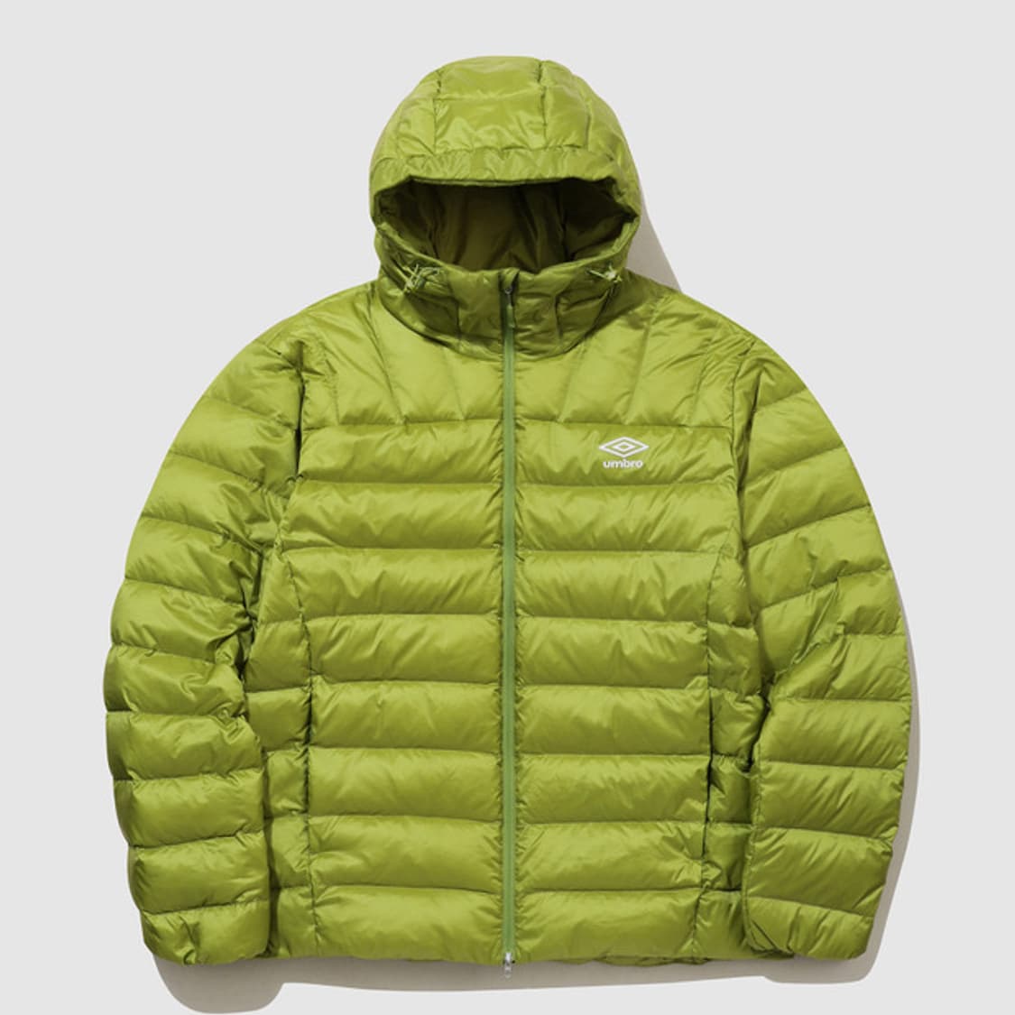 엄브로 페더플렉스 경량 후드형 다운 자켓 올드 그린 상품이미지2