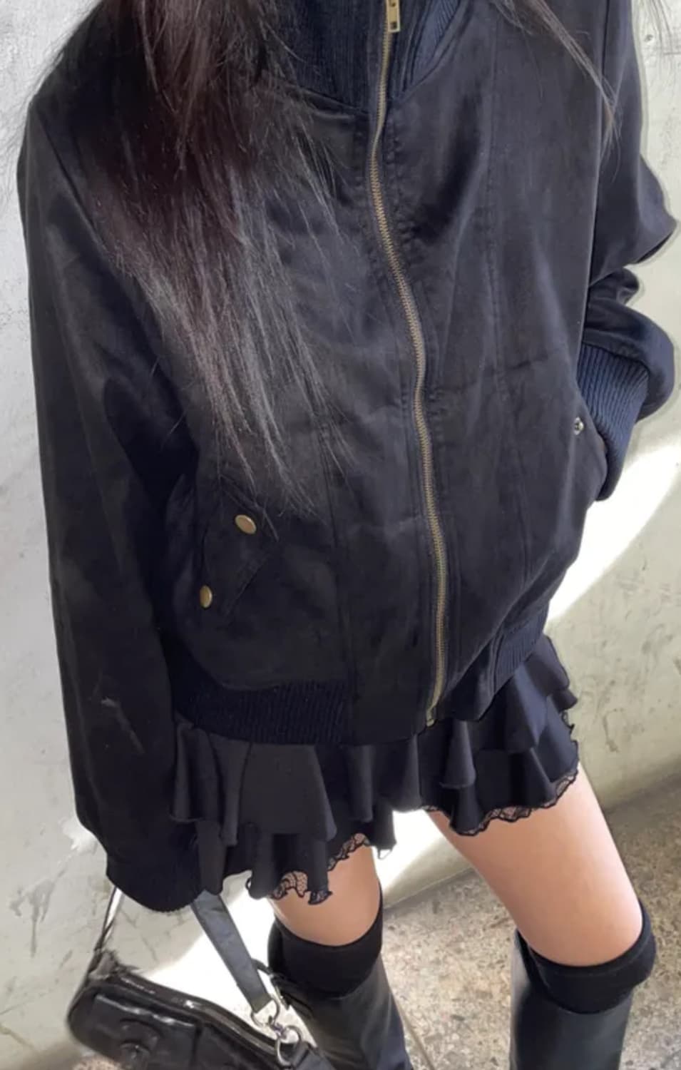 빈티지 하이넥 점퍼 상품이미지1