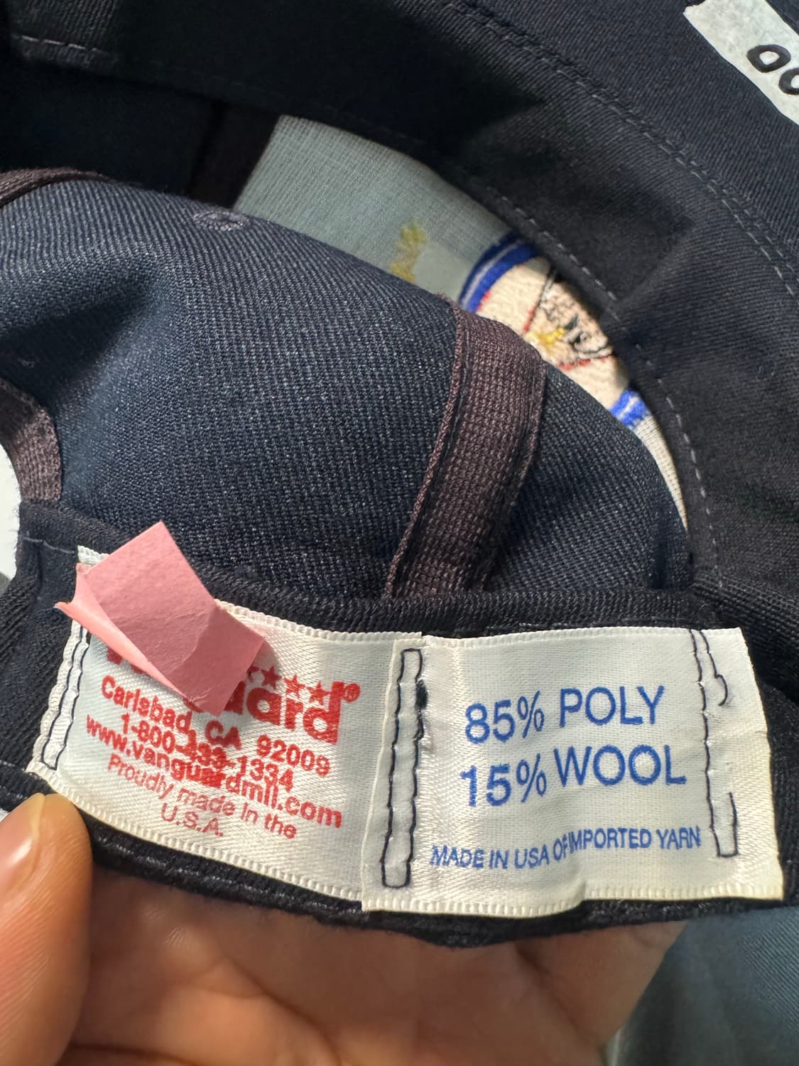 미군 미해군 하와이 진주만 빈티지 스냅백 made in usa 모자 상품이미지3