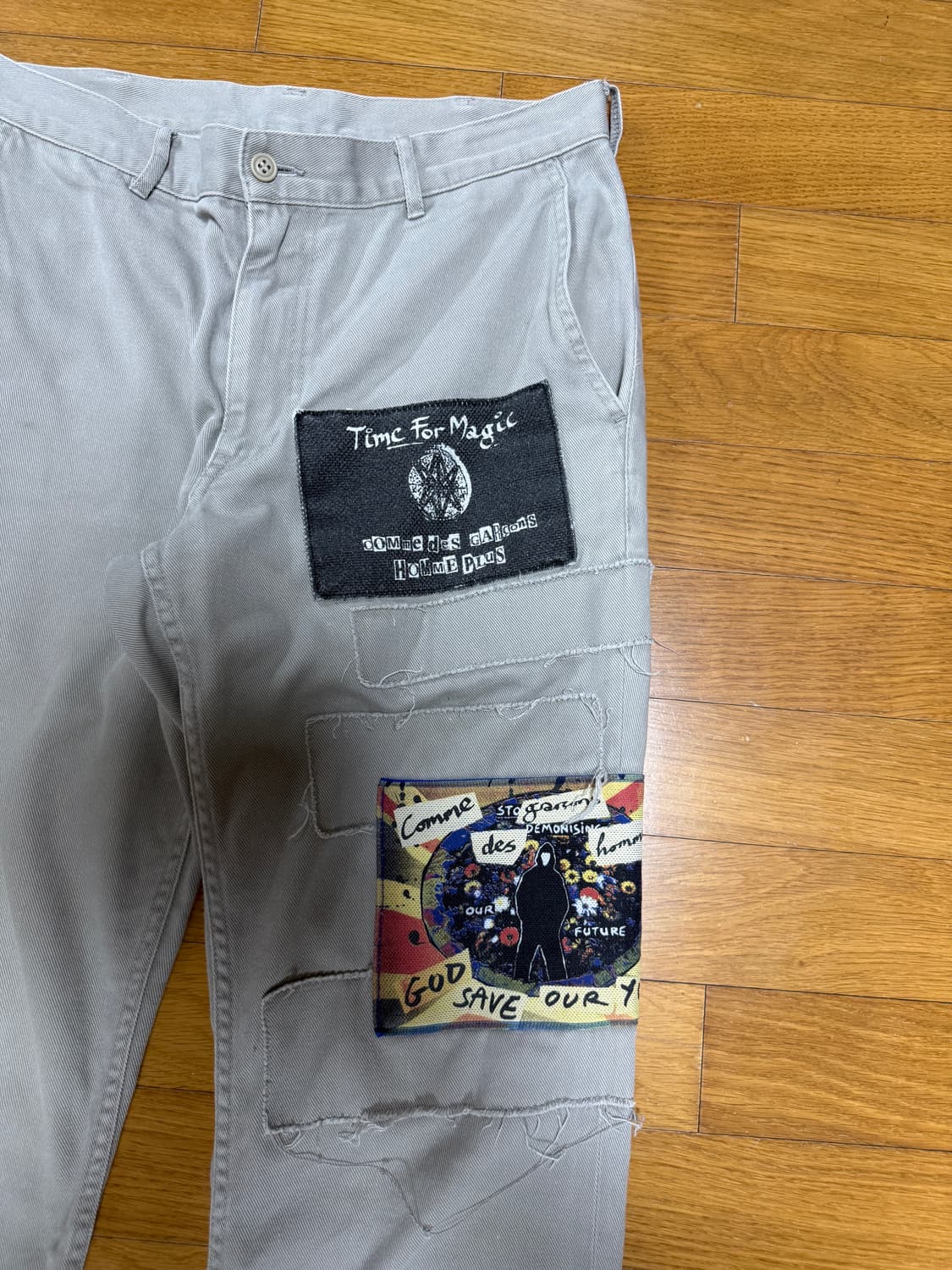 꼼데가르송 옴므 플러스 jamie reid 팬츠 상품이미지3