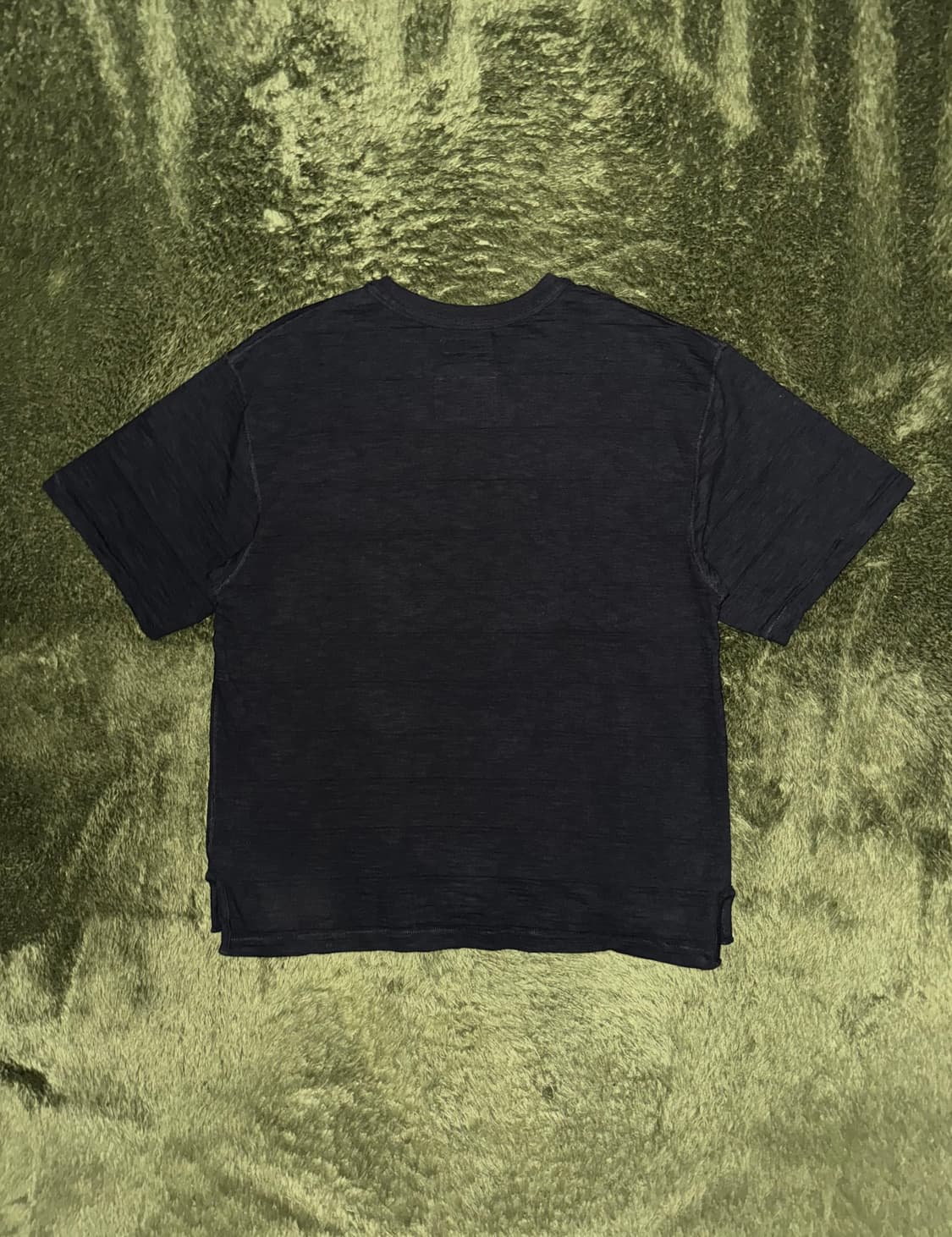 [L] 네이머클로딩 모터사이클 슬럽 싱글스티치 티셔츠 블랙 상품이미지8