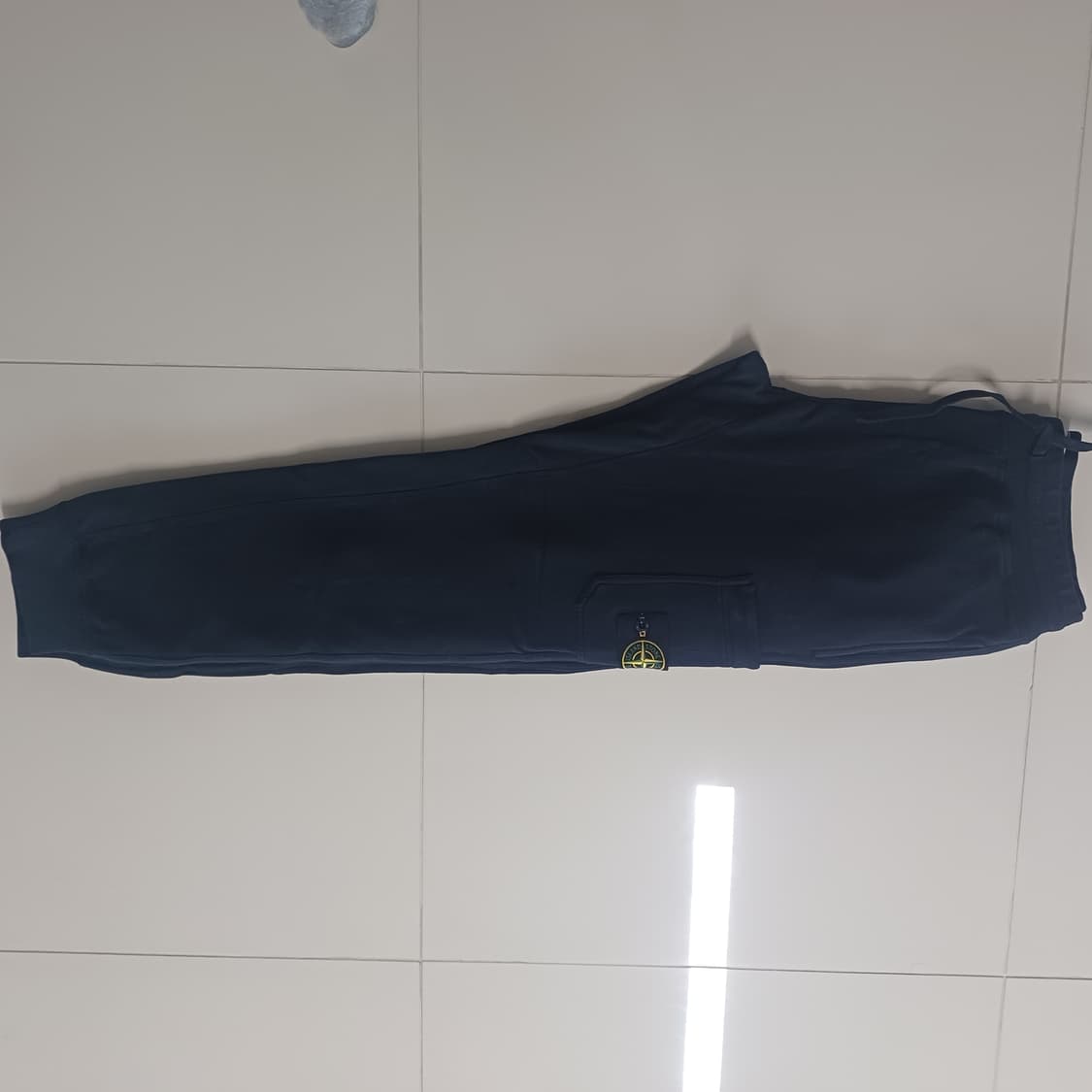 스톤아일랜드스웨트조거팬츠 블랙M판매 상품이미지2