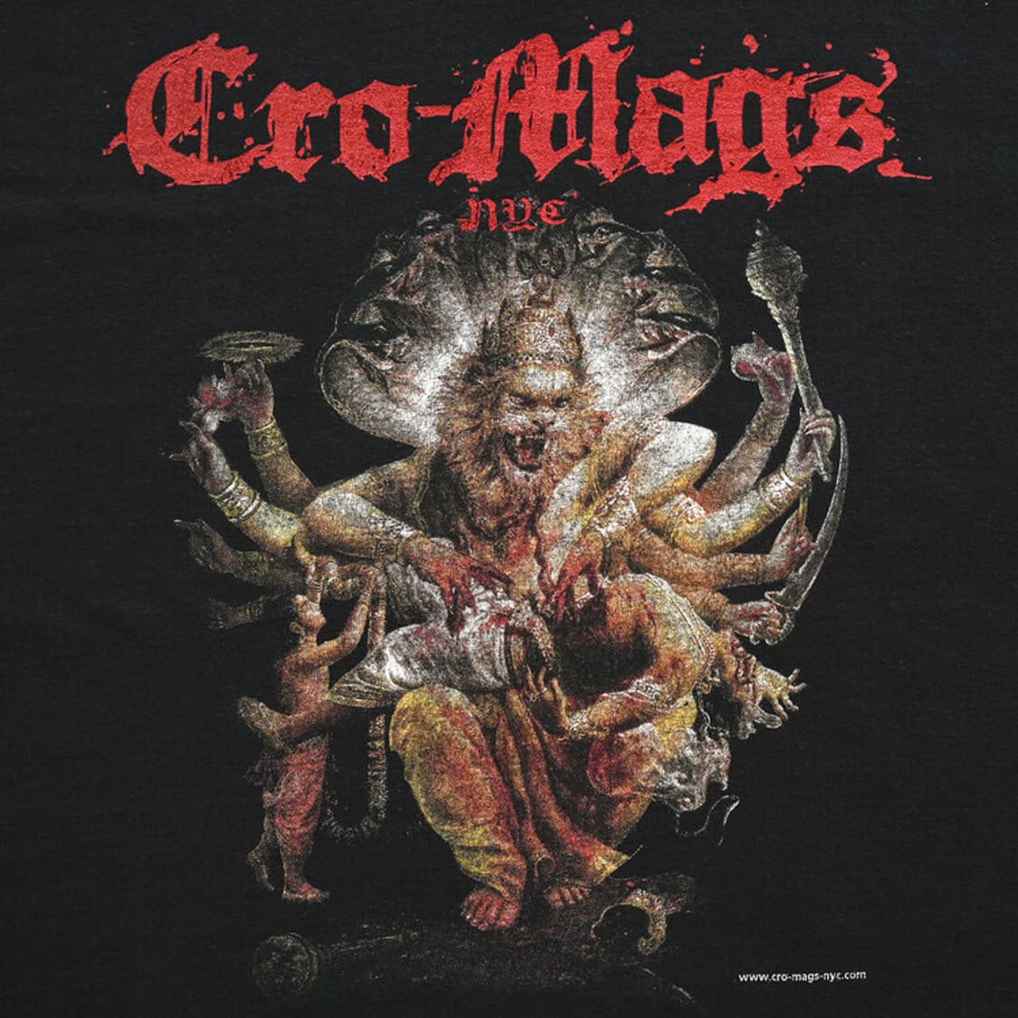 90s Cro-Mags 크로맥 빈티지 티셔츠 상품이미지3