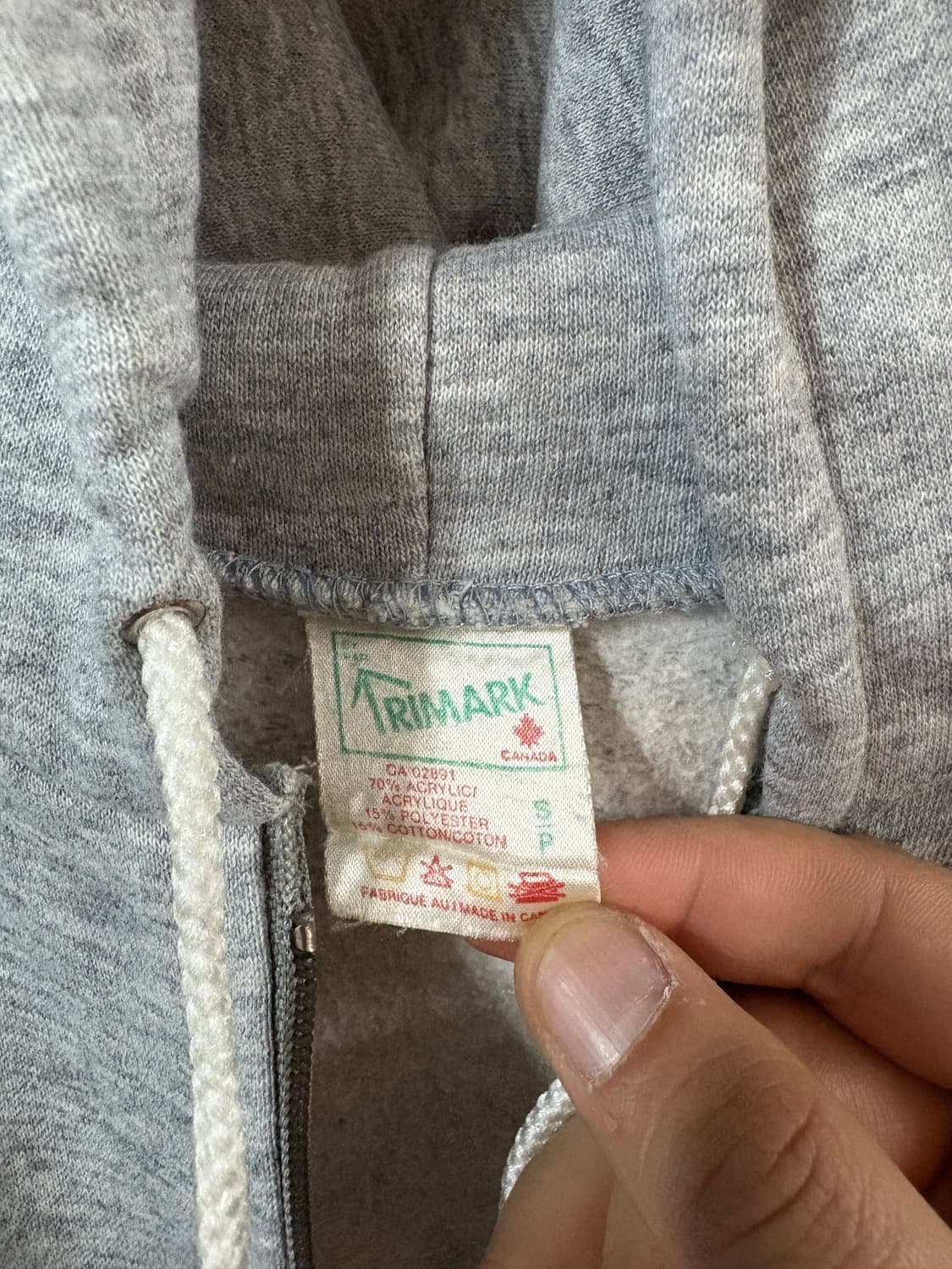 70‘s Trimark Grand manan Sweat Hooded  상품이미지3