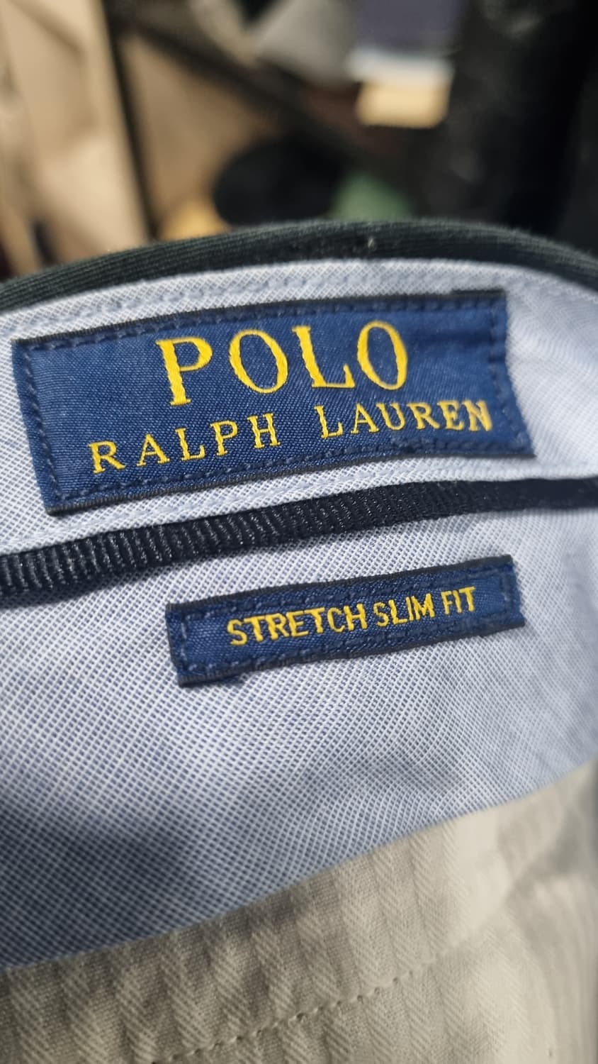 폴로랄프로렌 남성 슬림 스판 면바지 챠콜 31size 상품이미지2