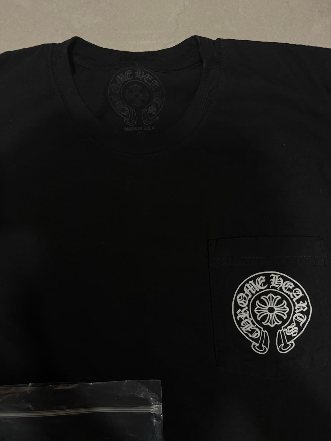 [당일출고,L] 크림판 구매내역 26SS 크롬하츠 홀스슈 포켓 반팔  상품이미지3