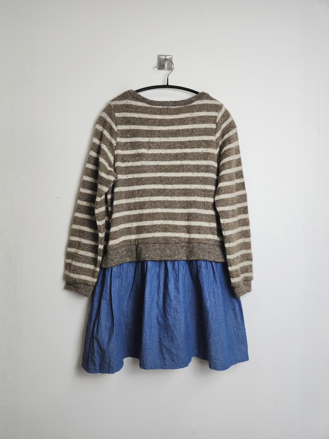 스트라이프 레이어드 롱 탑 상품이미지7