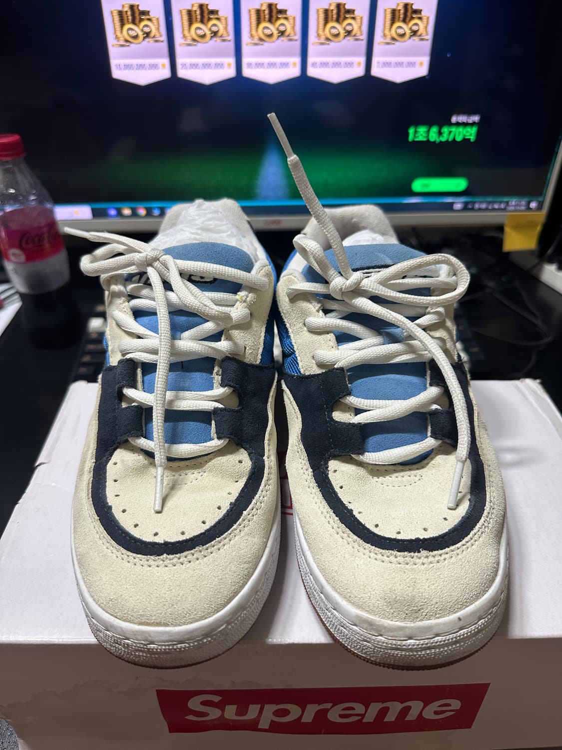 슈프림x반스 스피드블루 (285) 상품이미지4