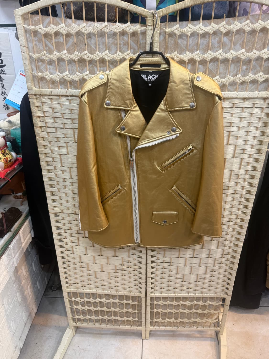 66 정품 블랙 꼼데가르송 자켓 팝니다 상품이미지1