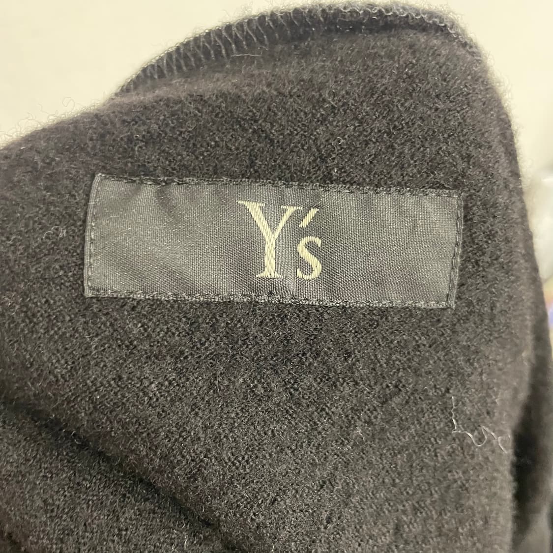 요지야마모토 더블 레이어 후드 가디건 상품이미지9