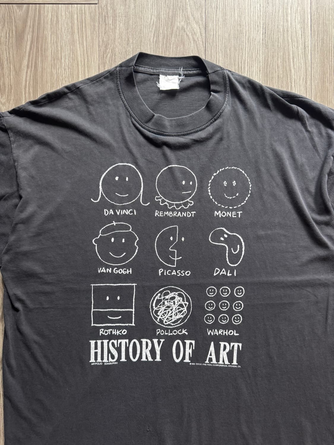 90s History Of Art 티셔츠 상품이미지2