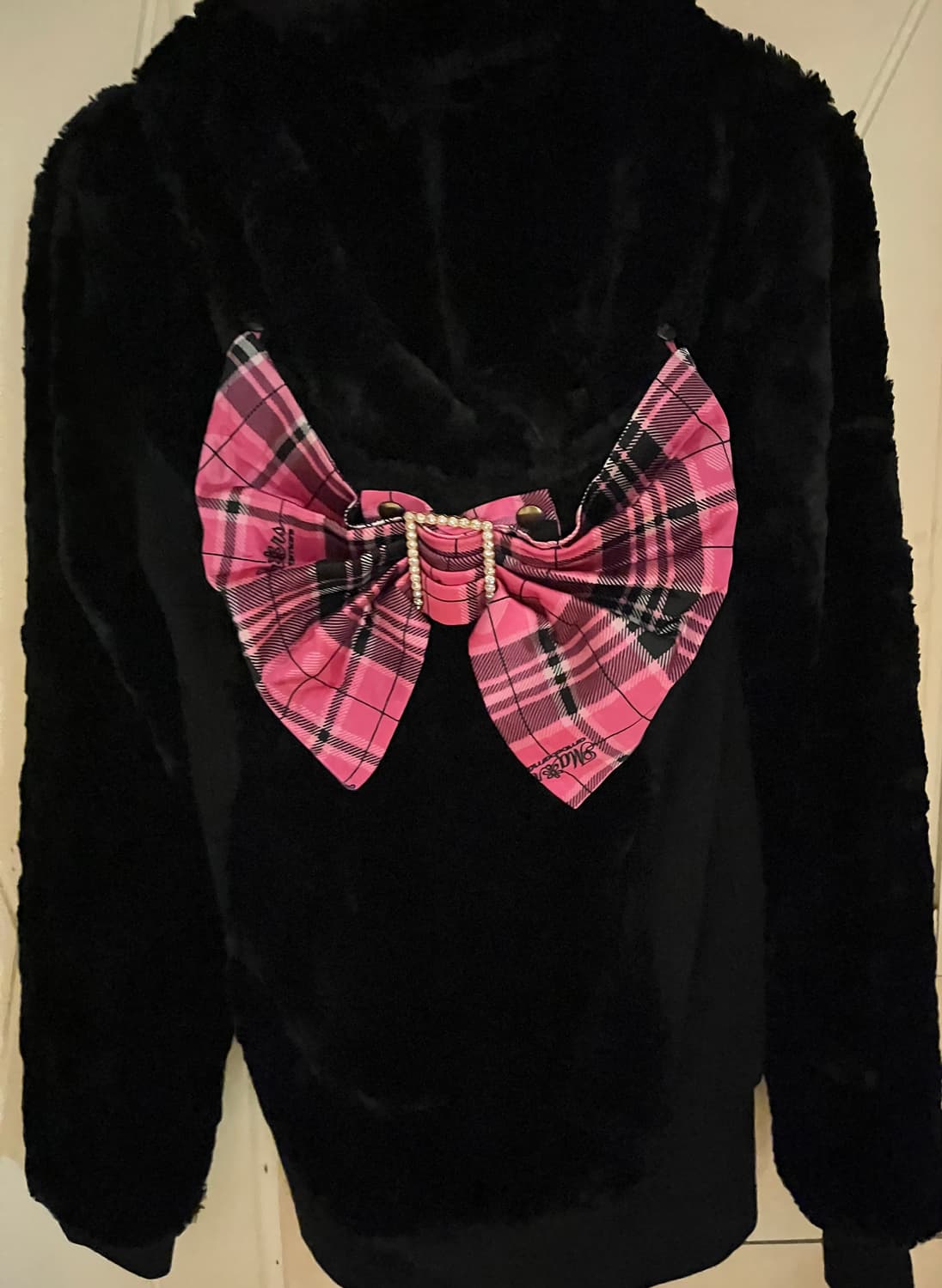 Ma*rs 마즈 sugargloss 리본 퍼후드 상품이미지1