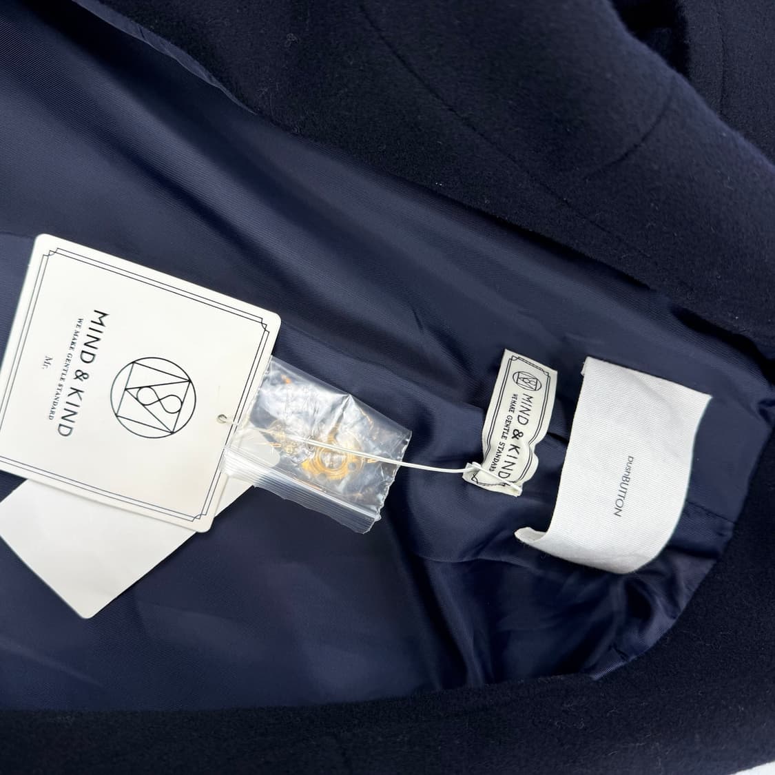 푸쉬버튼 울 블렌드 롱 코트(새상품) 상품이미지5