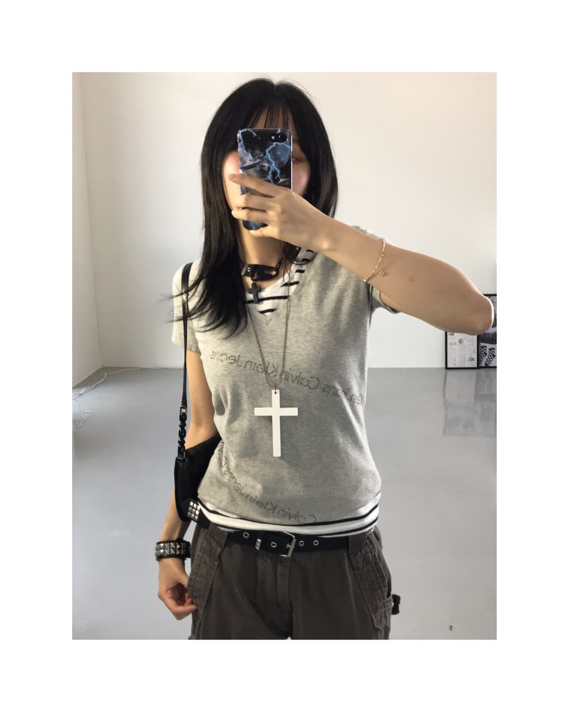 Calvin Klein Cubic Short Sleeve T-Shirts 상품이미지1