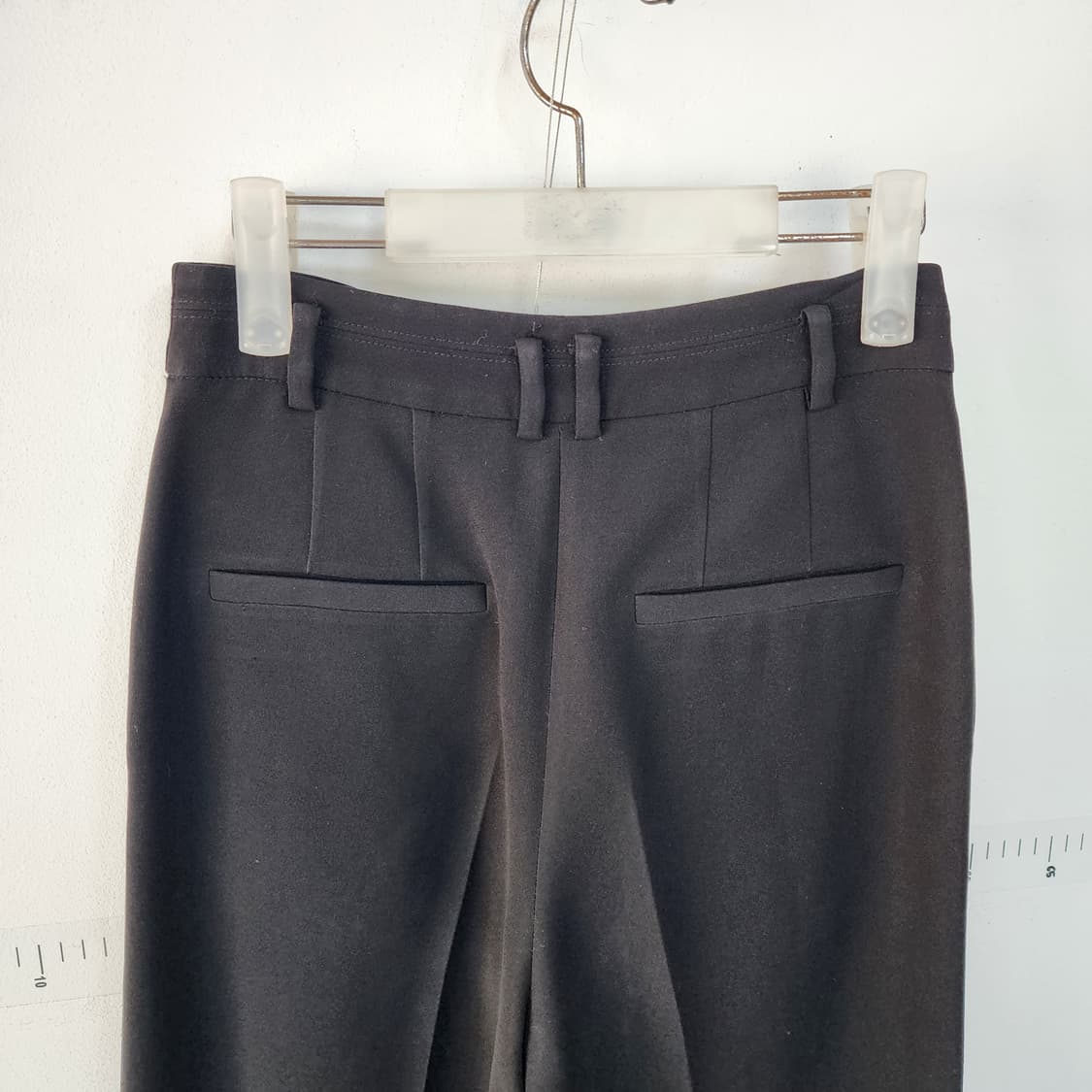 잇미샤 블랙 와이드 슬랙스 상품이미지4