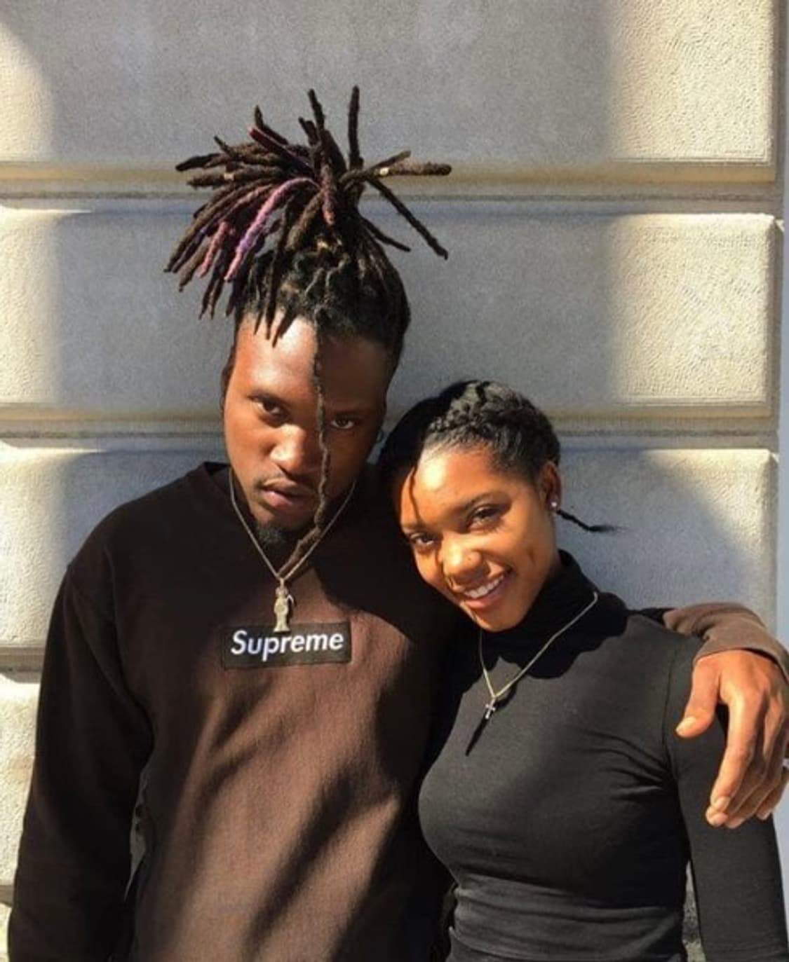 슈프림 2003 브라운 박스로고 크루넥 상품이미지8