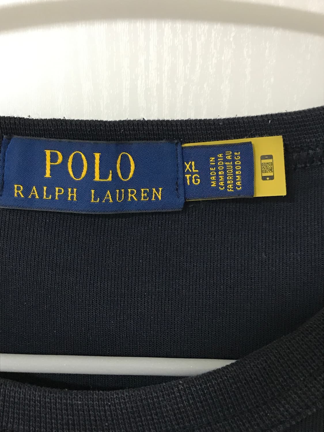 폴로 네이비 맨투맨 그레이 포니 XL 상품이미지4