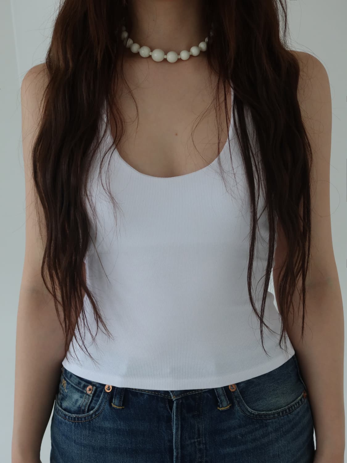 round beads necklace 상품이미지2