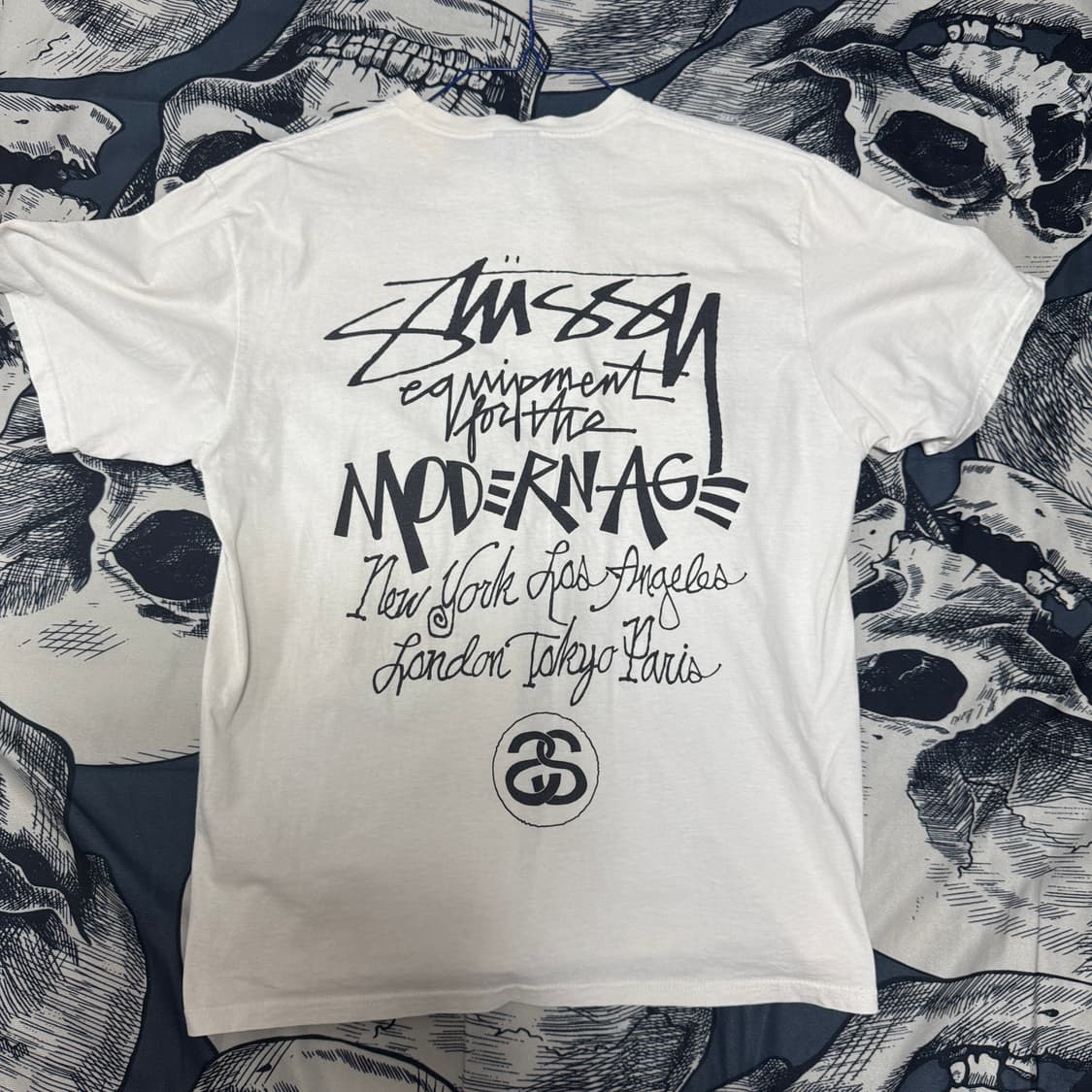 스투시 모던에이지 반팔티 L사이즈  상품이미지5