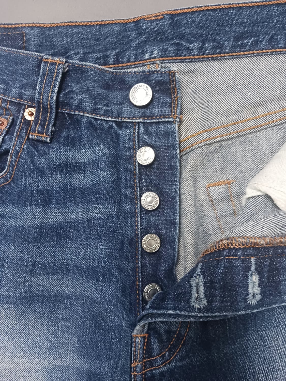 [32] 리바이스 501 빈티지워싱 오리지널 스트레이트진 청바지 상품이미지6