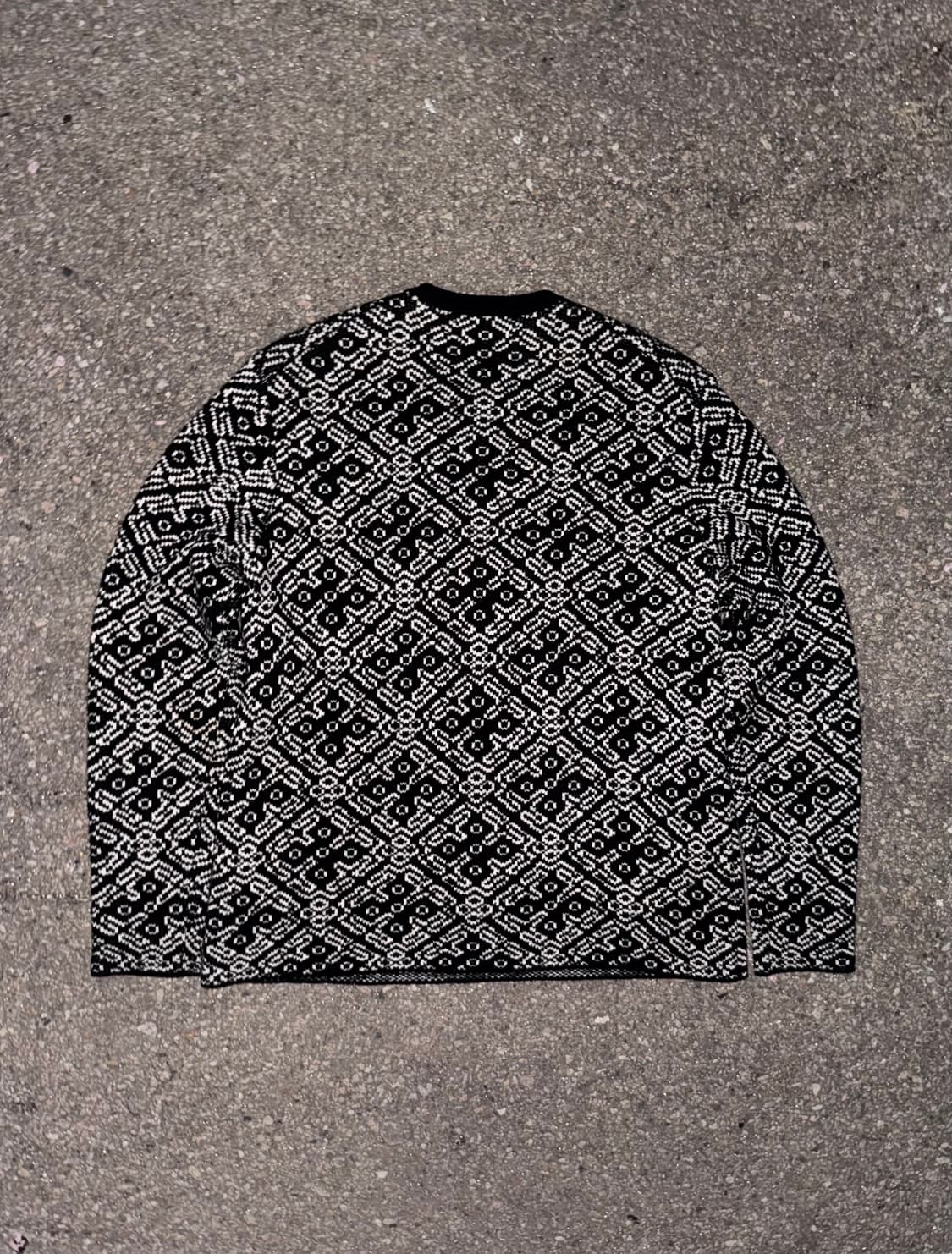 Neil Barrett Geometric pattern Wool knit 상품이미지2