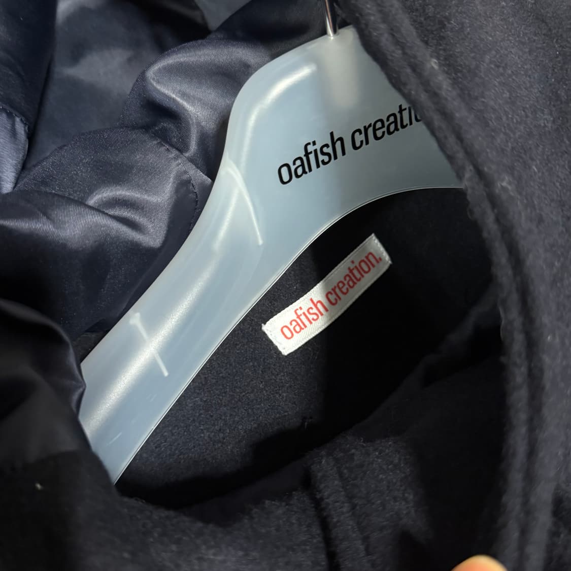 오피시 oafish 리치 울코트 네이비 상품이미지5