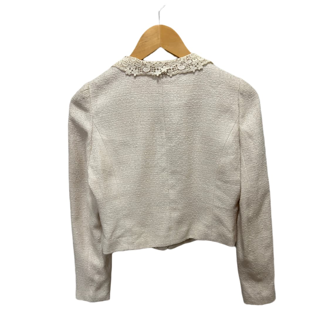 빈티지 아이보리 레이스 카라 자켓 상품이미지6