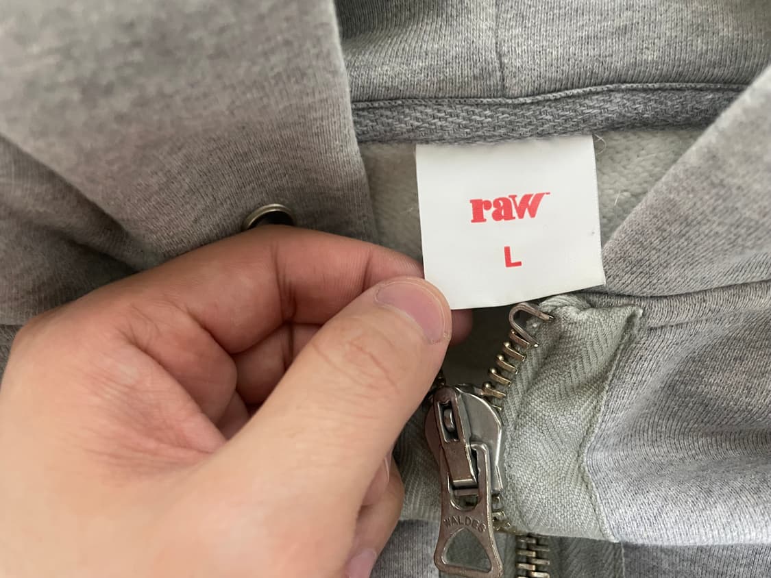 [1] 뤡코즈 블라인드파일즈 후드집업 그레이 상품이미지3