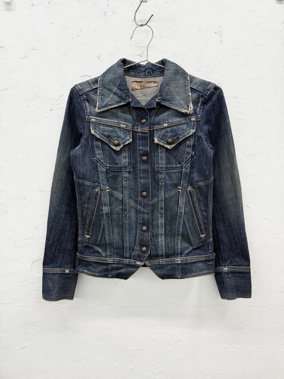 brappers 스터드 데님 자켓 상품이미지1