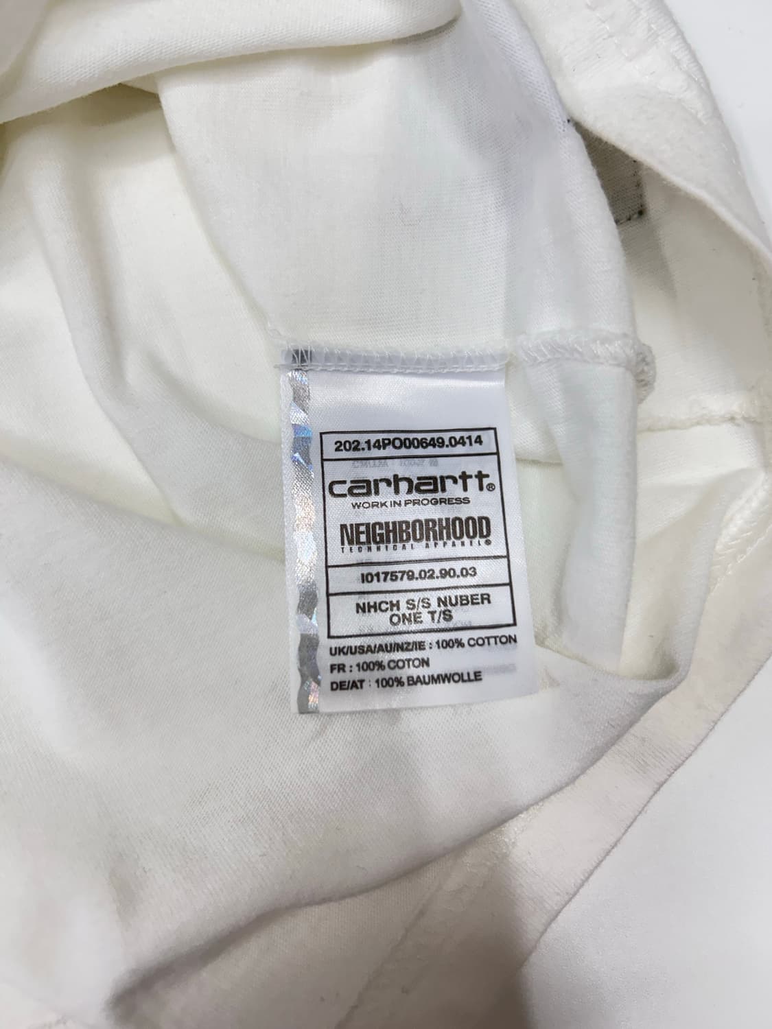 칼하트x네이버후드 반팔티 상품이미지6