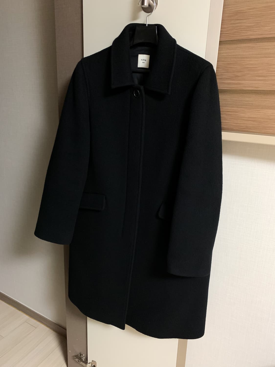 AL,THING) 아보 코트 BLACK 상품이미지7