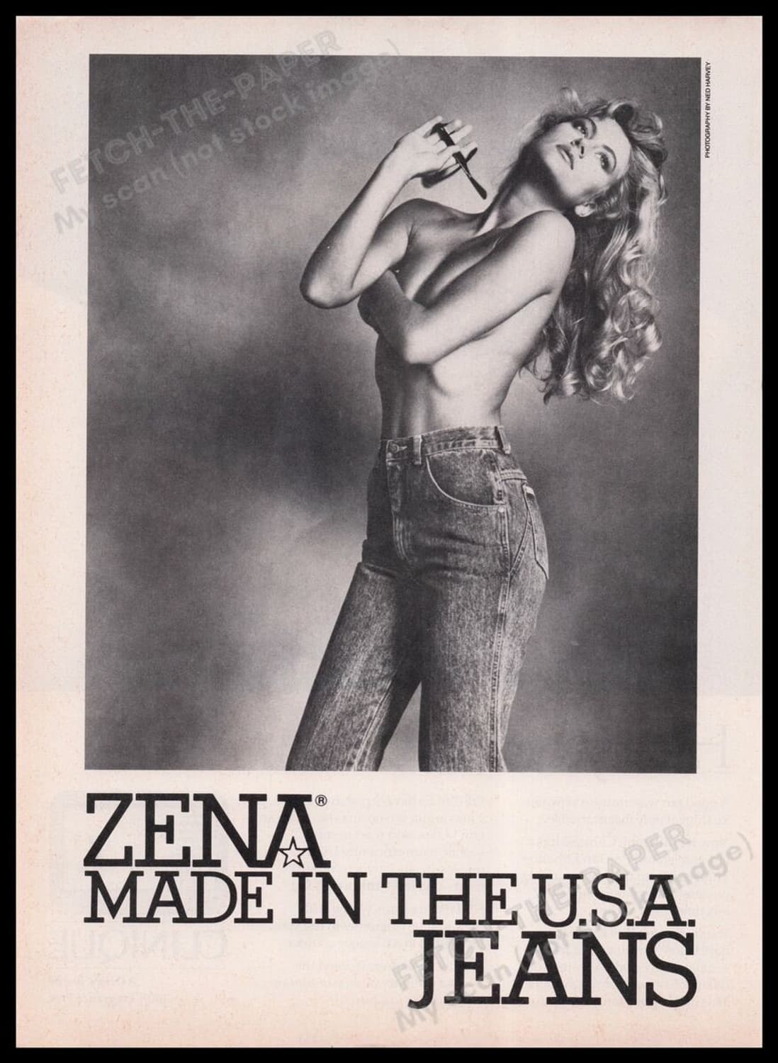 빈티지 USA 90s Zena Jeans 제나진 스웻셔츠 M 95 상품이미지8
