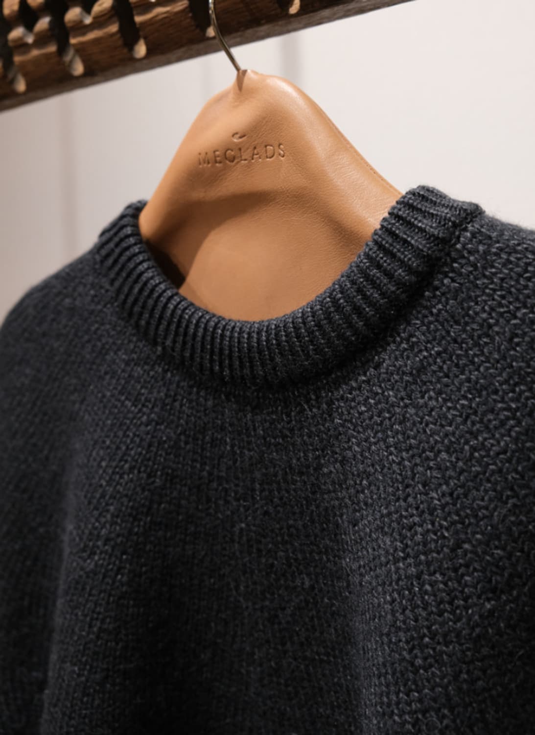 [2] 바토너  SPREAD TENJIKU 크루넥 니트 상품이미지1