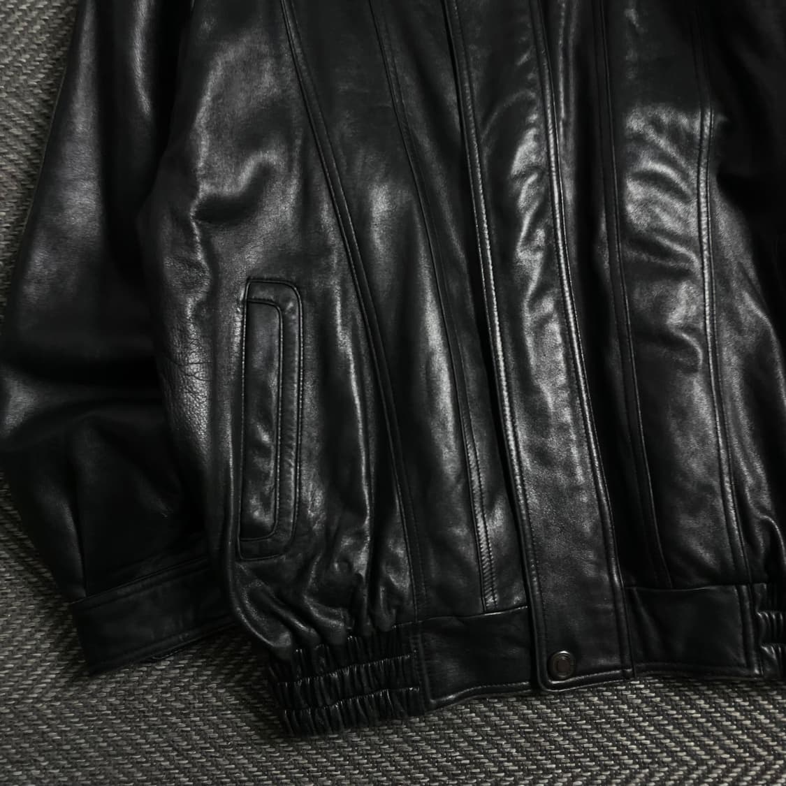 Arpeggio 아카이브 램스킨 퍼 무스탕 가죽자켓 y 4313 상품이미지4