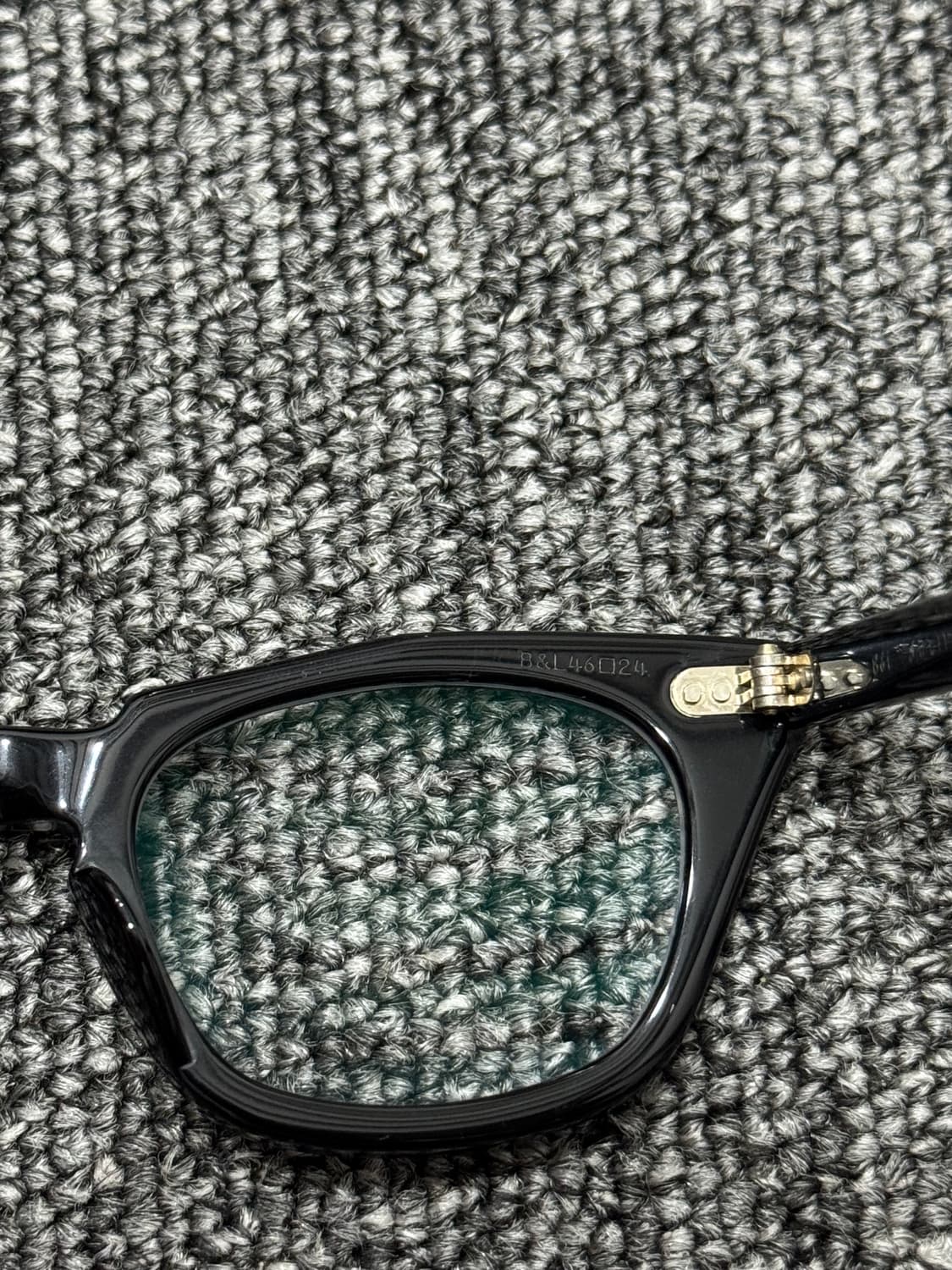 46) 빈티지 바슈롬 세이프티 블랙 안경 BAUSCH&LOMB 상품이미지7