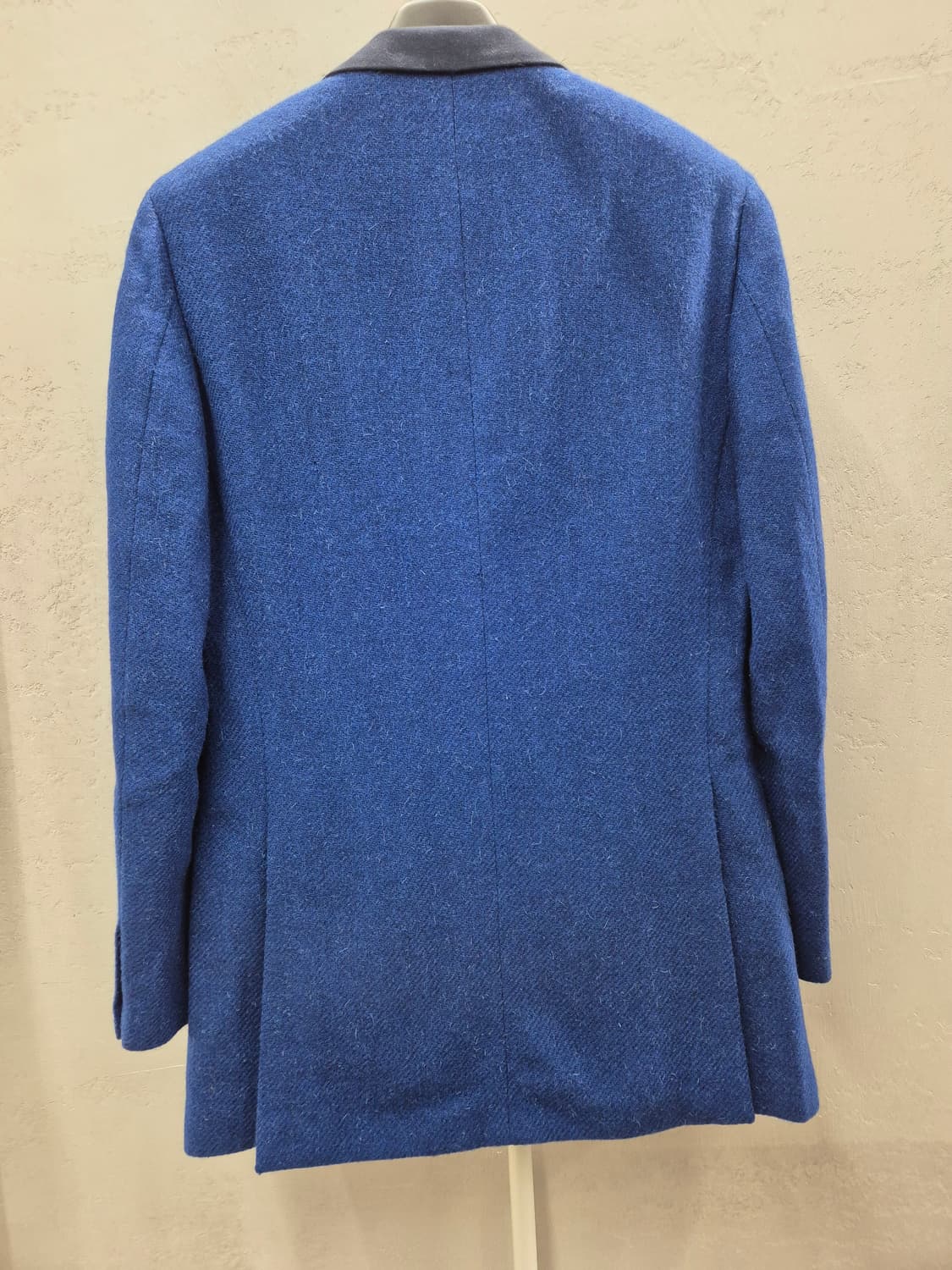 베르사체 로얄블루 울코트 상품이미지8