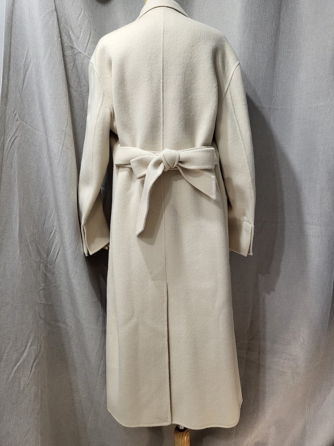 택포♦️새상품 롱코트 핸드메이드 울 자켓 아우터 봄 가을 겨울 자켓 로브 상품이미지8