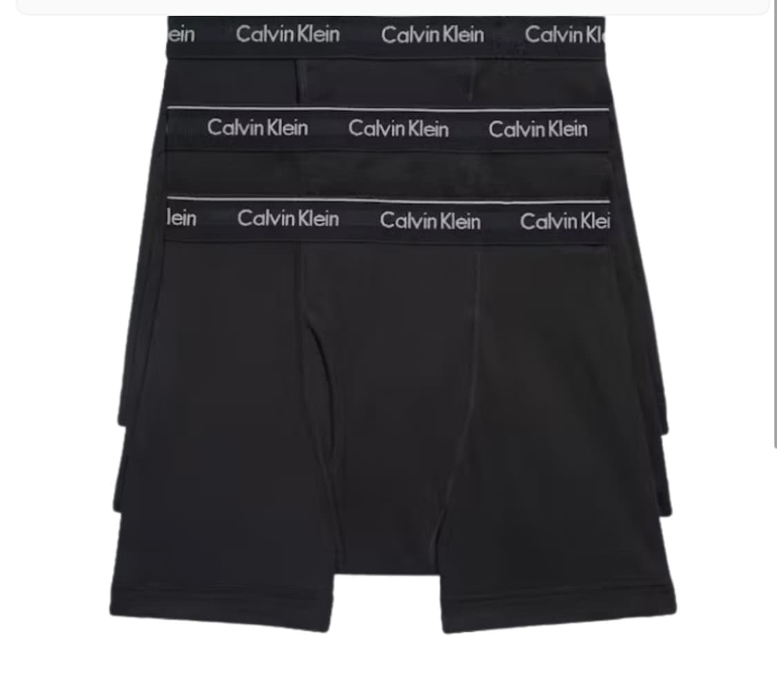 [S,M]캘빈클라인 코튼 트렁크,박서브리프 속옷  상품이미지1